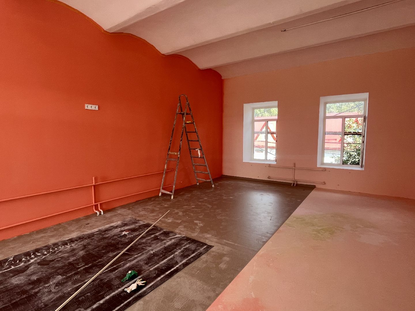 Верея, наро-фоминский городской округ, школа, капитальный ремонт, историческое здание, своды Монье, образование Подмосковья, губернатор Подмосковья