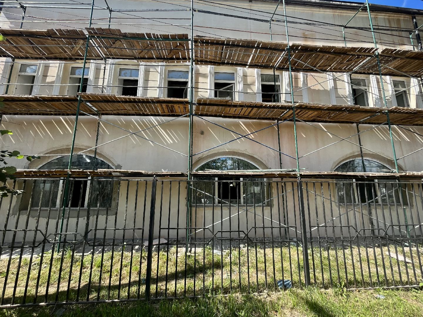 Верея, наро-фоминский городской округ, школа, капитальный ремонт, историческое здание, своды Монье, образование Подмосковья, губернатор Подмосковья