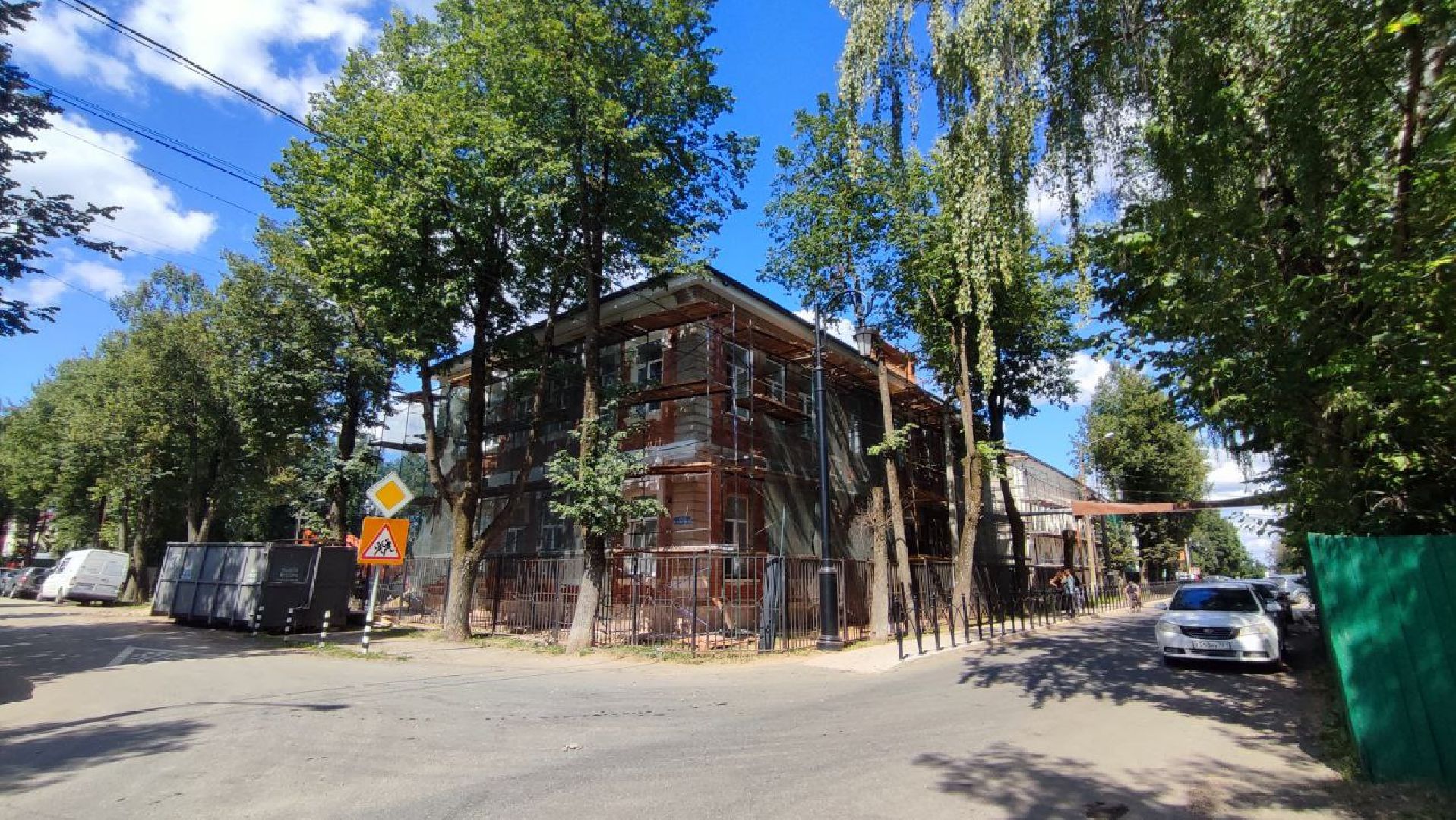 Верея, наро-фоминский городской округ, школа, капитальный ремонт, историческое здание, своды Монье, образование Подмосковья, губернатор Подмосковья