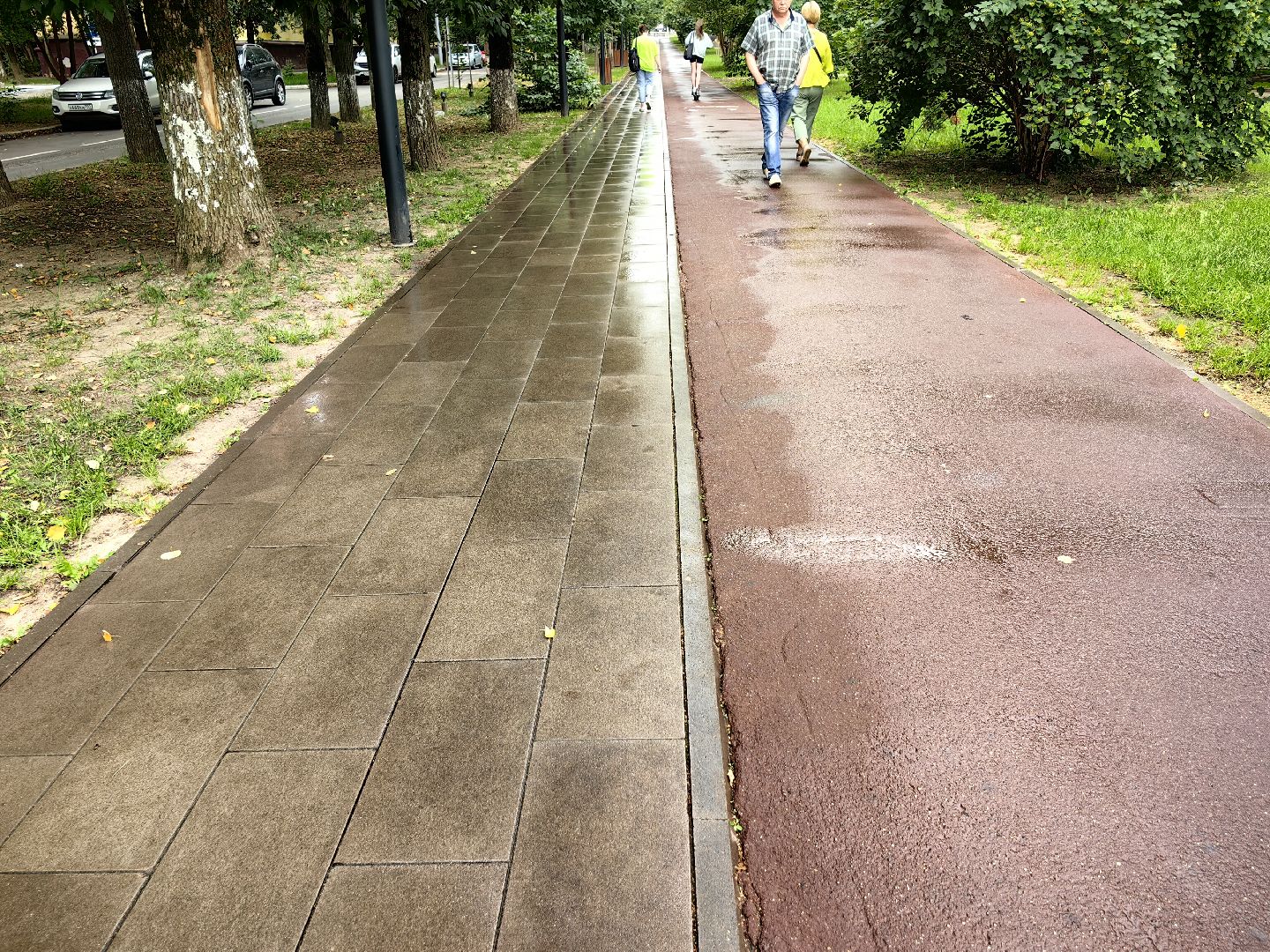 Уборка, улица, техника, полив, Щёлково