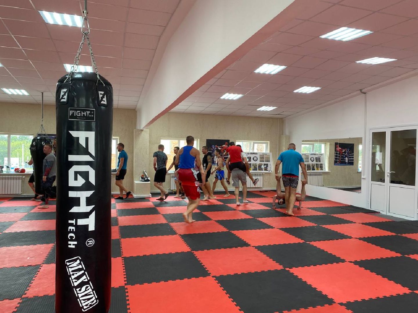 Чехов, спорт, бойцовский клуб, тренировка, День физкультурника