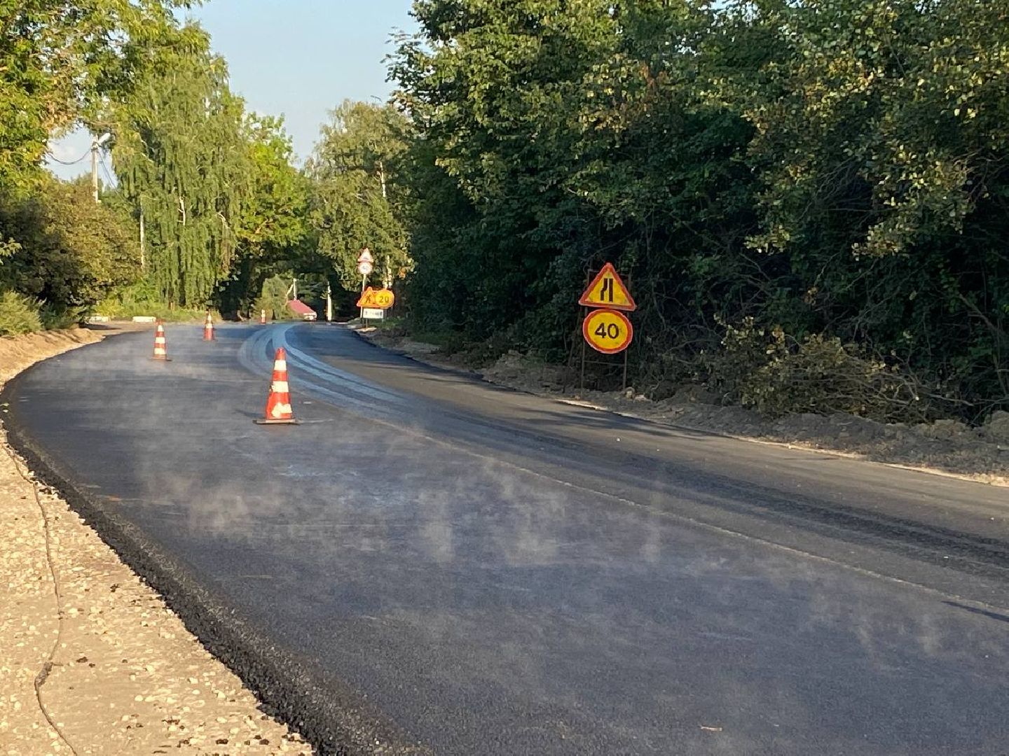 Чехов, дороги, Любучаны, ремонт, Добродел