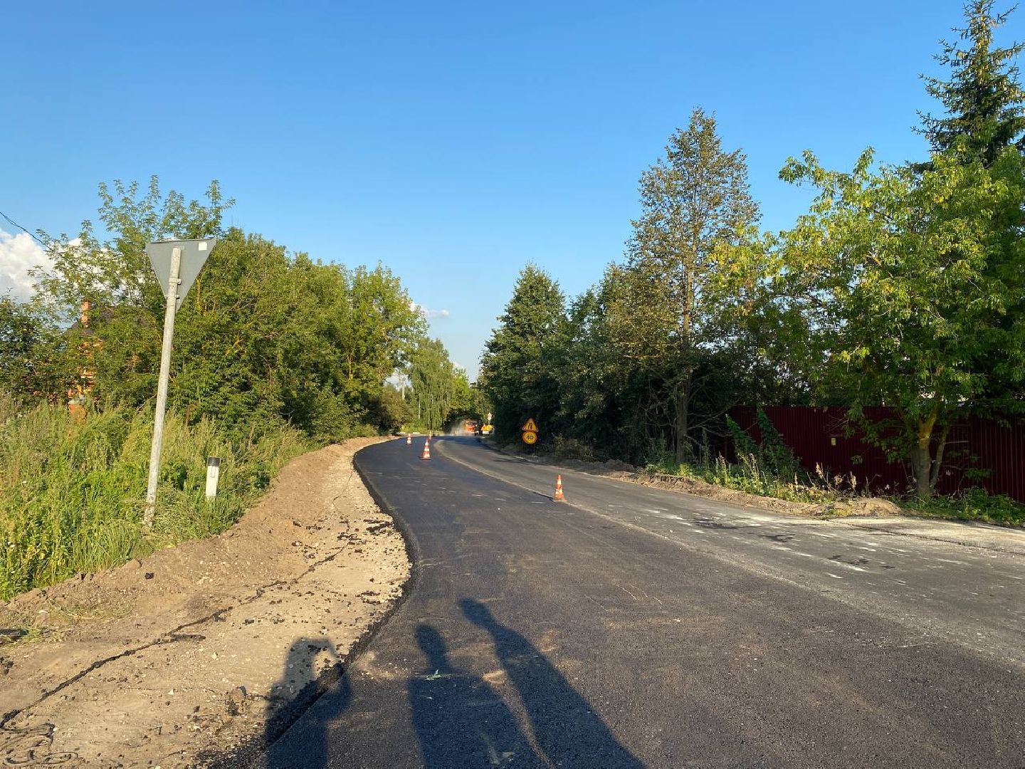 Чехов, дороги, Любучаны, ремонт, Добродел