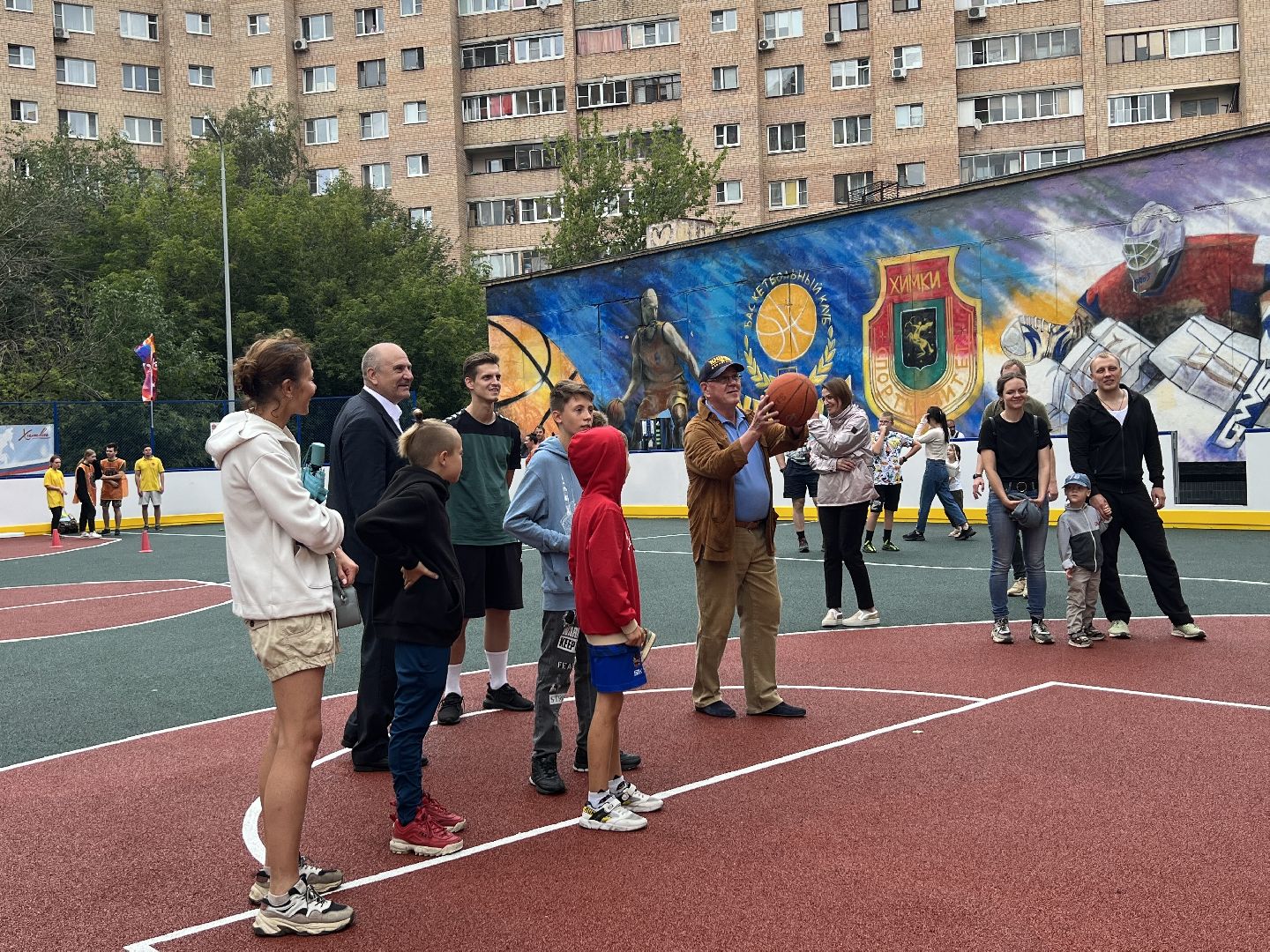 Химки, спорт, спортивная площадка, День физкультурника