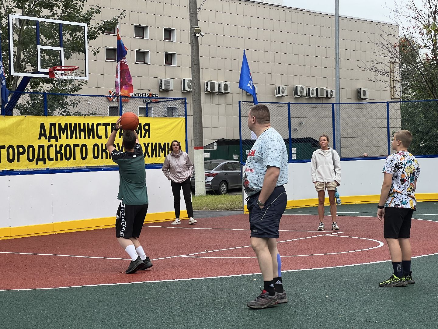 Химки, спорт, спортивная площадка, День физкультурника