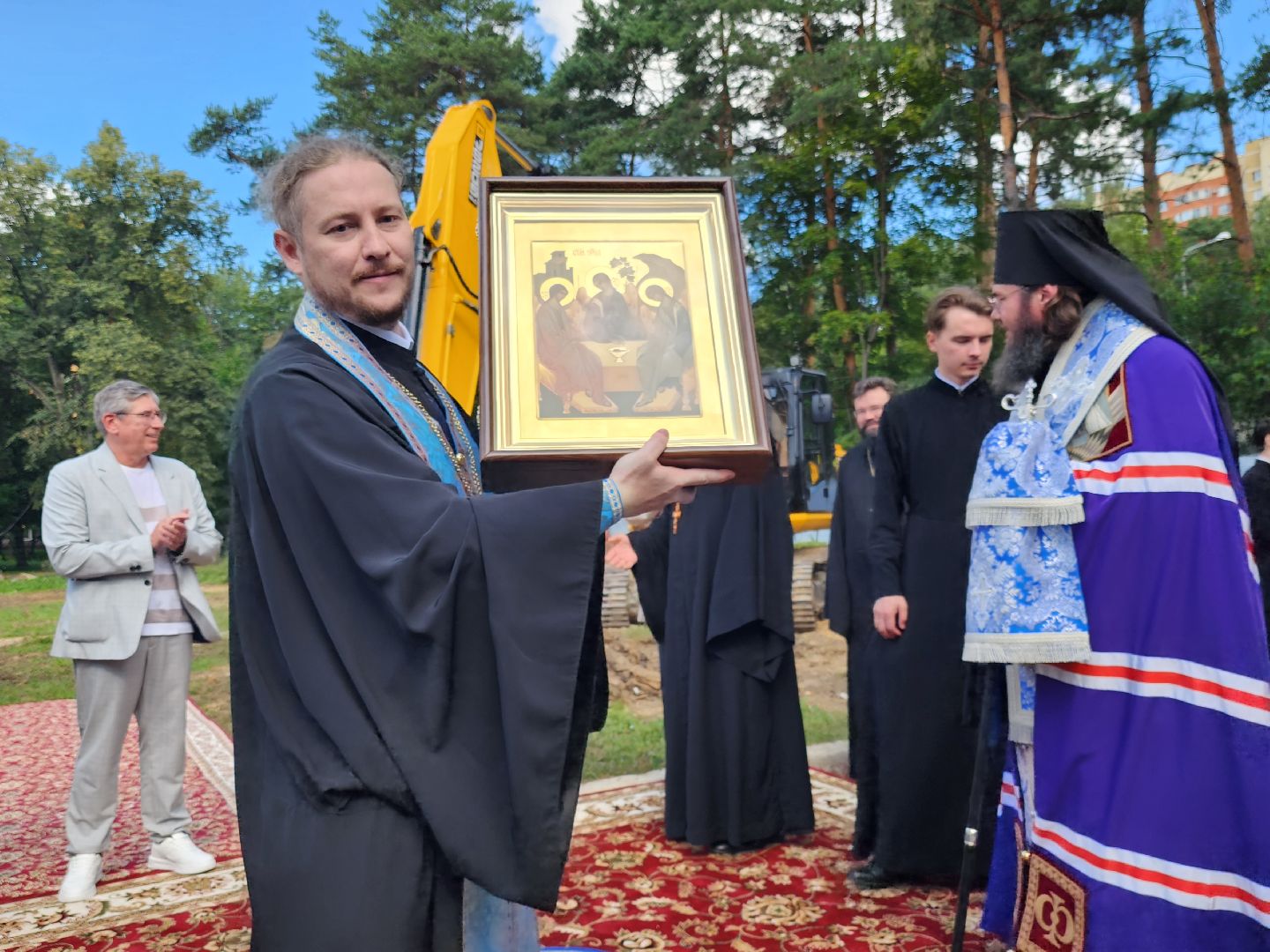 Строительство храма, Мытищи, епископ Фома