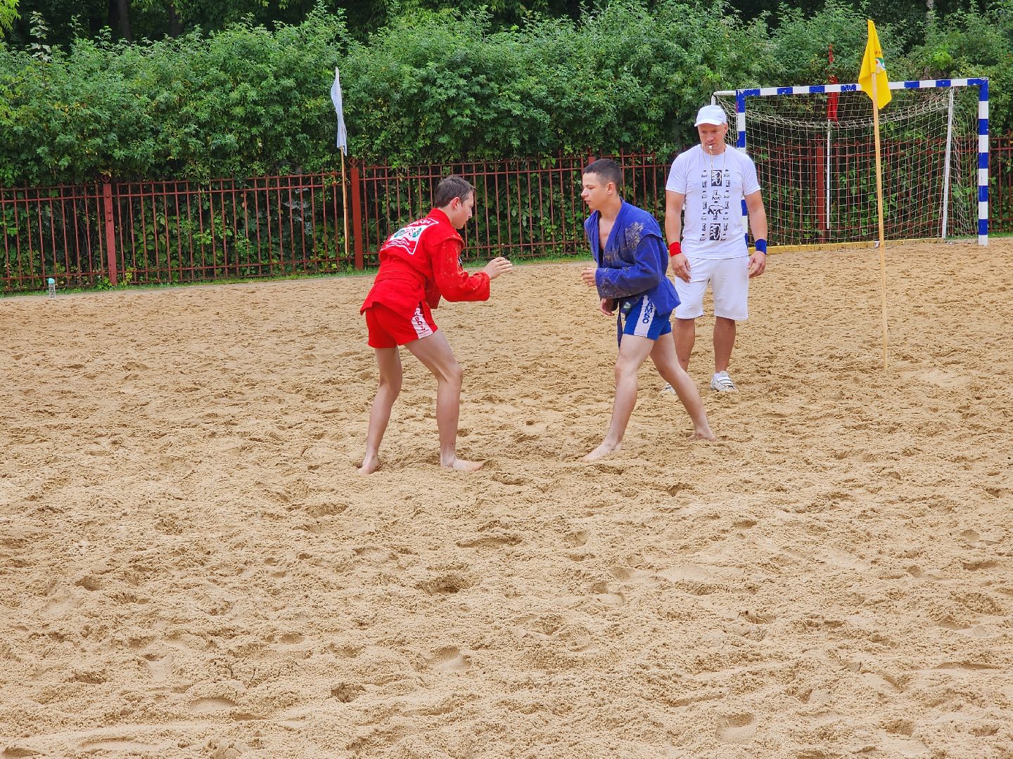 Мытищи, пляжное самбо, Эльмира Кахраманова