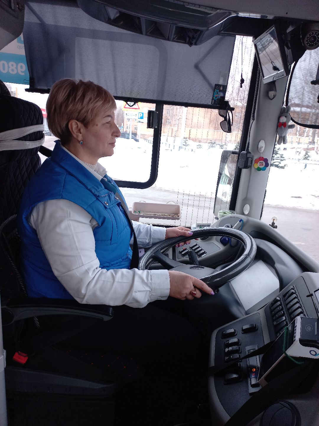 женщина-водитель, водитель автобуса, Раменское, транспорт, профессия