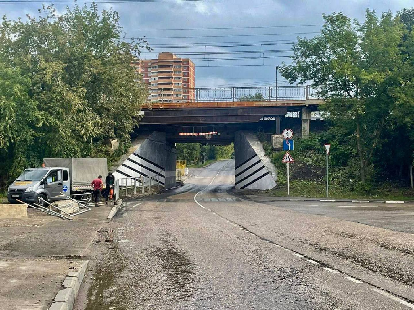 Солнечногорск, прокол, работы, расширение, дорога