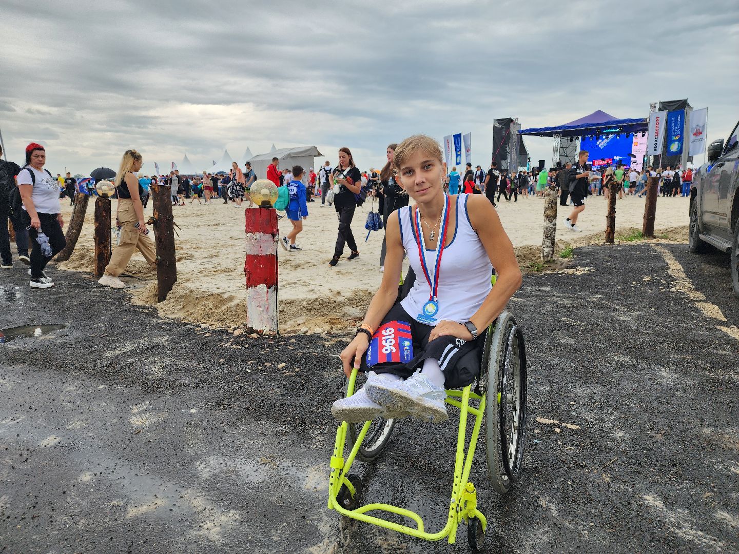 Серпухов, Подмосковье, пляж, Кремлёв, Бокс забег, равные возможности