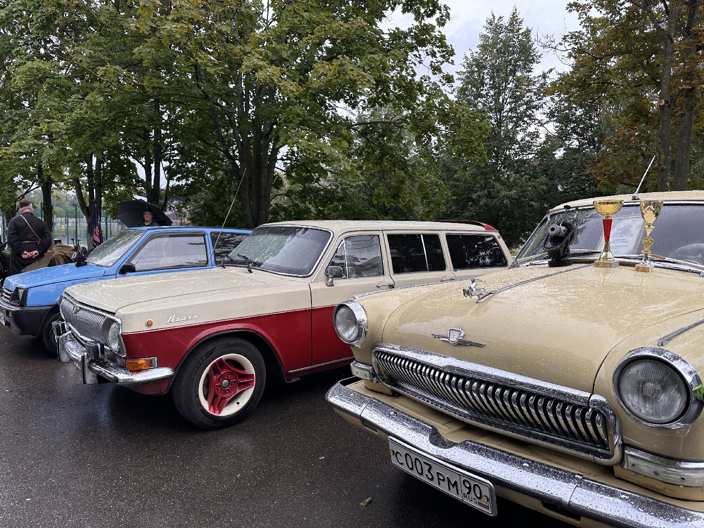 Одинцово, Мотоклуб, Ретроавтомобили, Волга