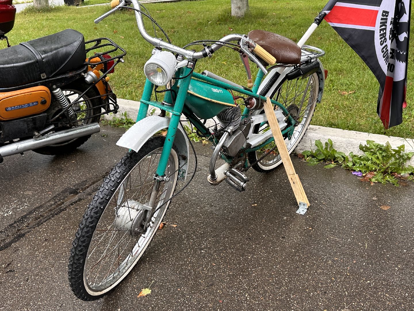 Одинцово, Мотоклуб, Ретроавтомобили, Волга