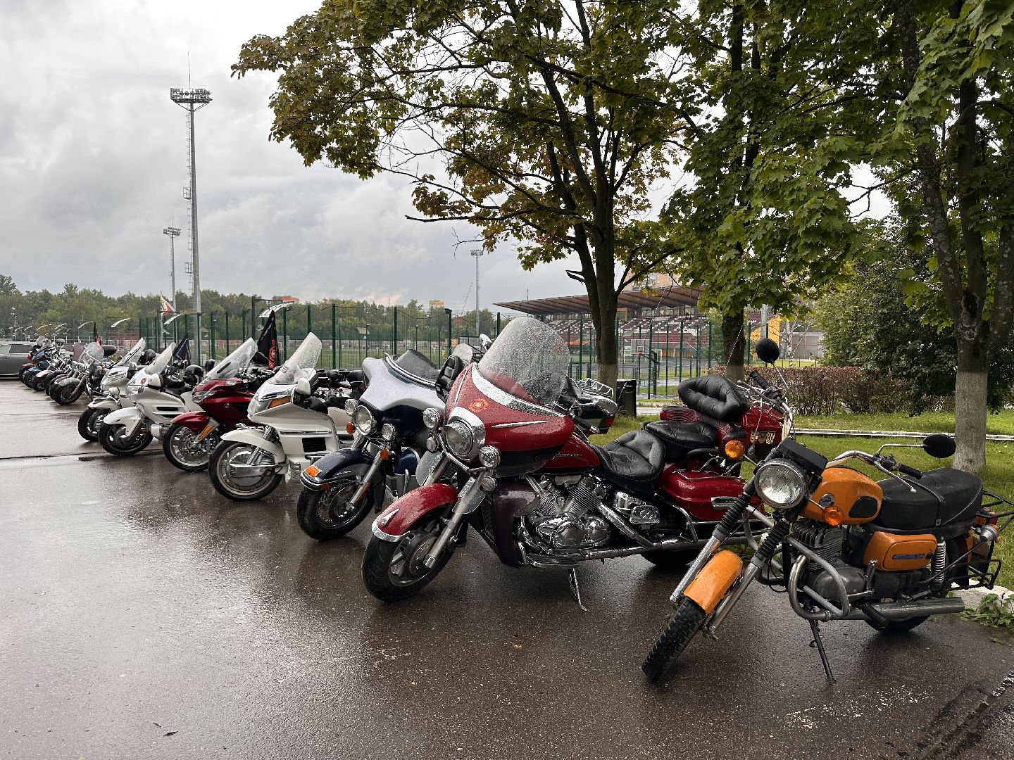 Одинцово, Мотоклуб, Ретроавтомобили, Волга