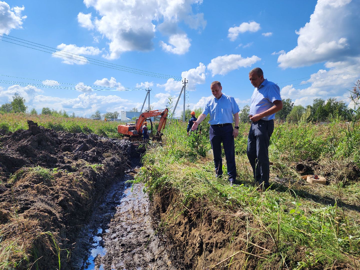 ЖКХ, Воскресенск, Лопатинский, трубопровод