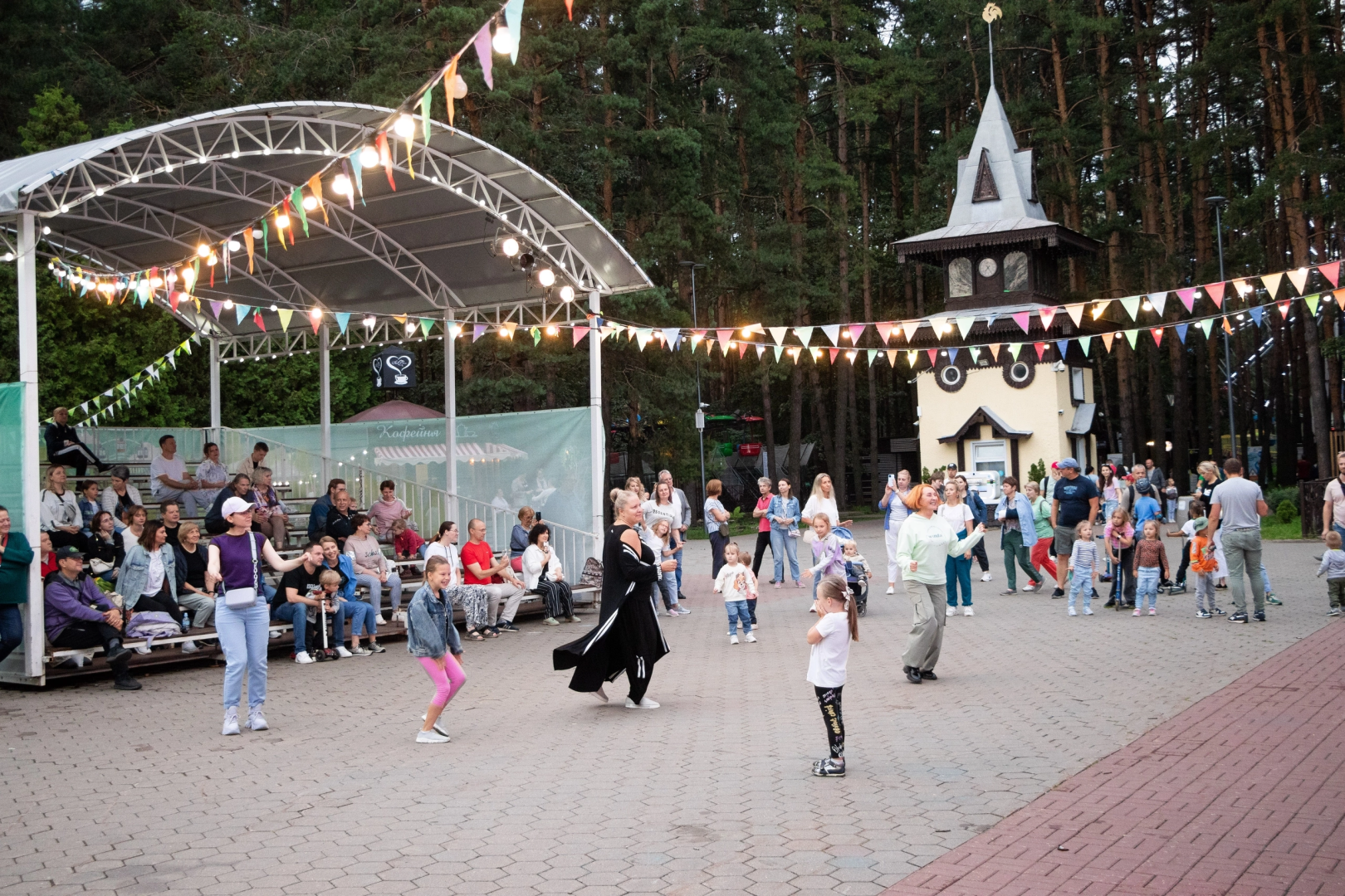 Домодедово, концерт, джазовая певица, год наставника, культура, парк Елочки, джаз,