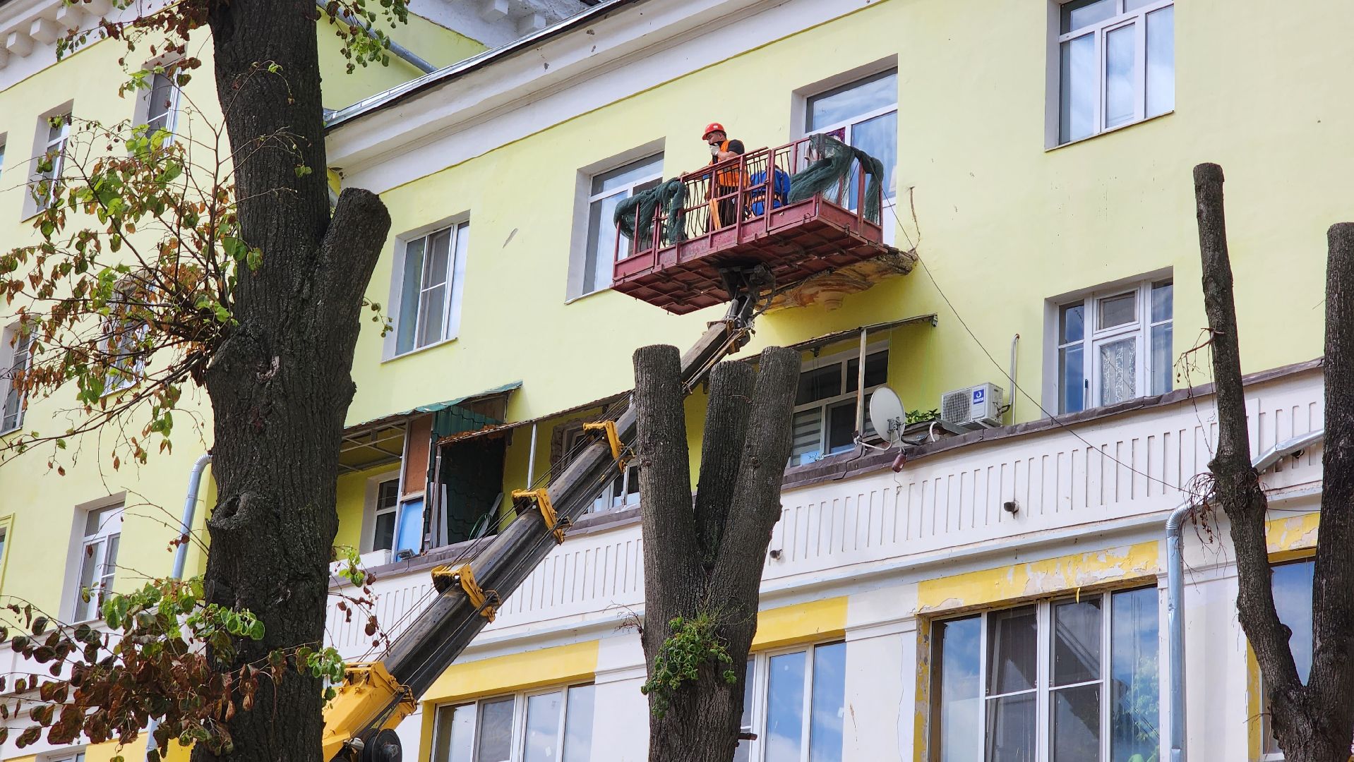 Ступино, благоустройство, балконы