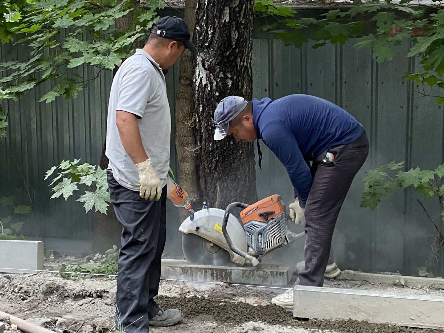 Балашиха, микрорайон Ольгино, ремонт дорог