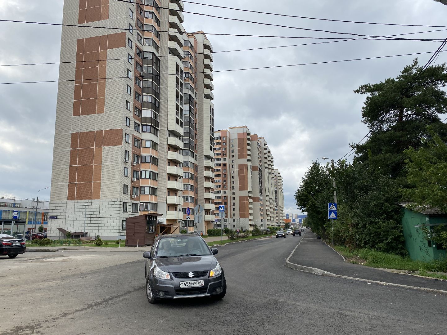 Балашиха, микрорайон Ольгино, ремонт дорог