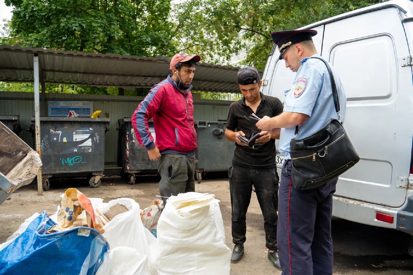 ЖКХ, мусор, ГУСТ, экология, полиция, рейд, Орехово-Зуево