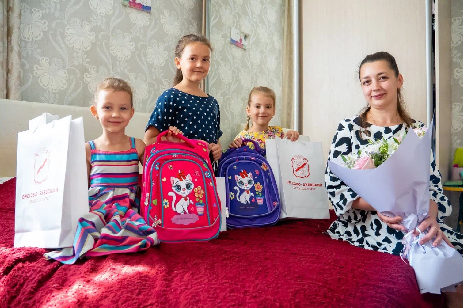 Соцподдержка, рюкзаки, первроклассники, губернатор, Заголовацкий, Орехово-Зуево