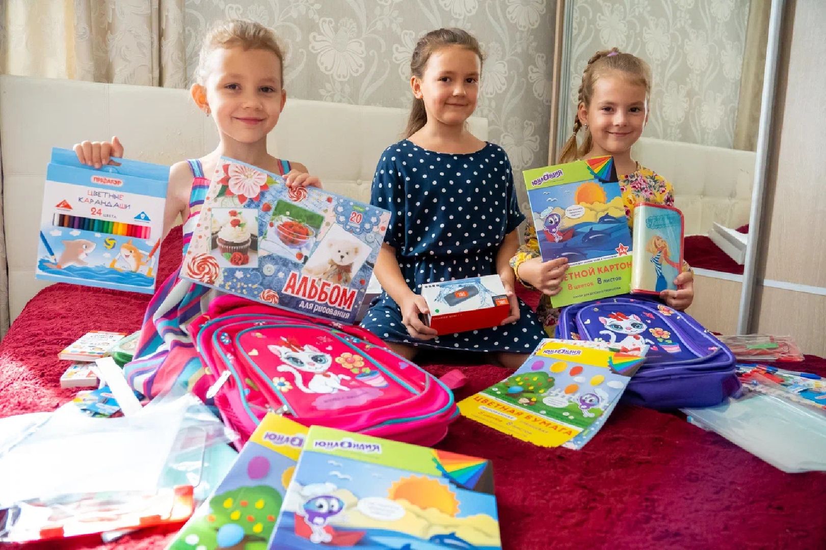 Соцподдержка, рюкзаки, первроклассники, губернатор, Заголовацкий, Орехово-Зуево