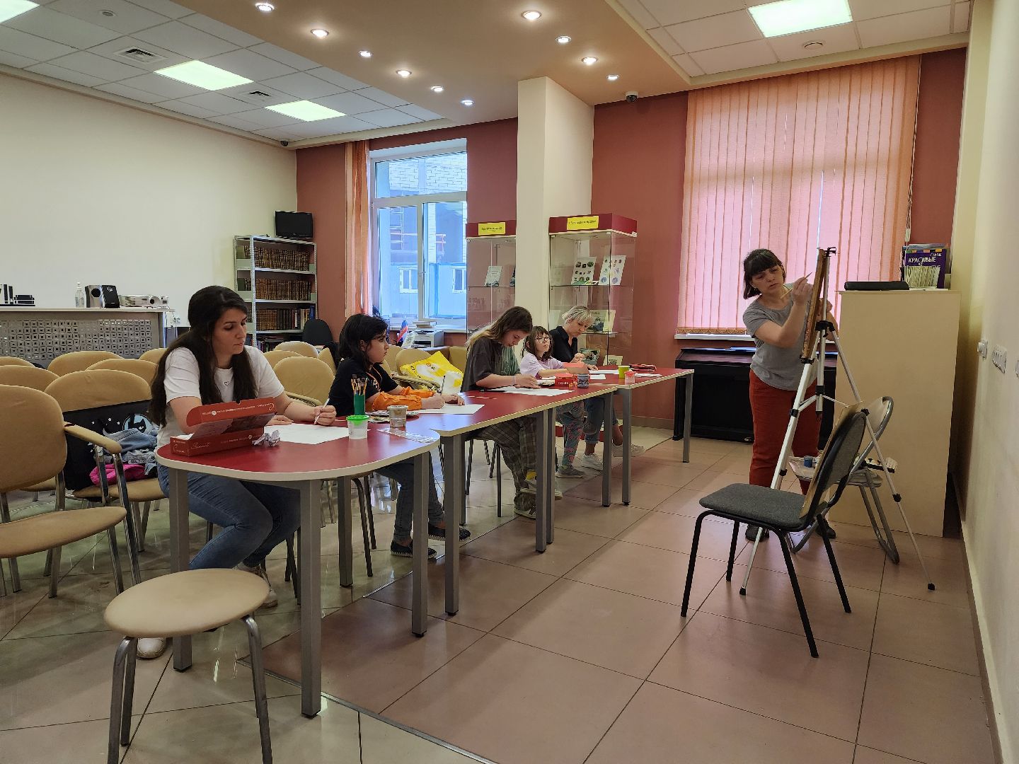 пушкино, художник, дети, мастер-класс,