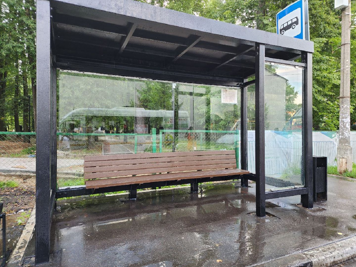 остановка, дороги, Лосино-Петровский