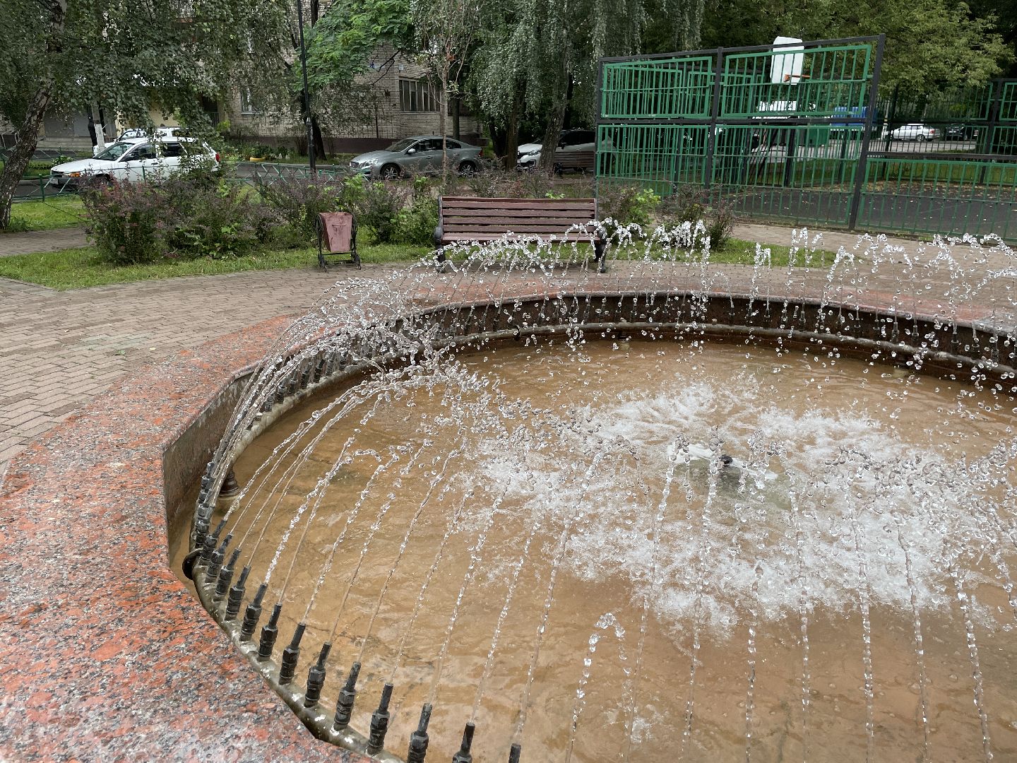 Фонтан, ремонт, восстановление, жители