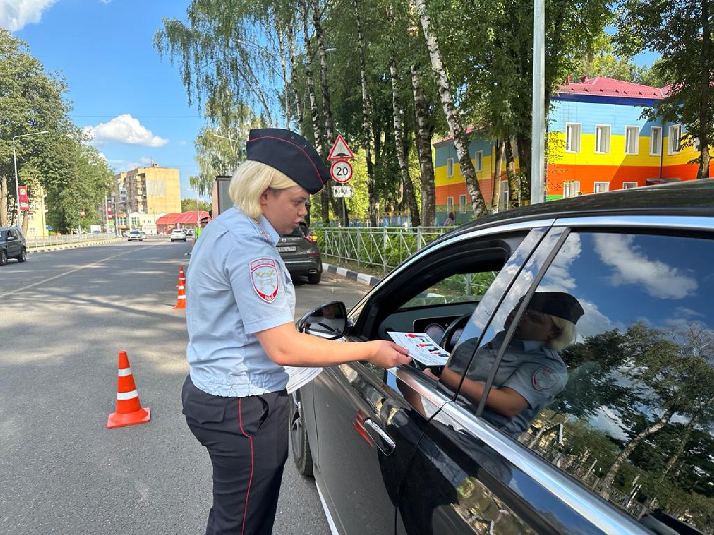 ГИБДД, рейд, перевозка детей, Наро-Фоминск