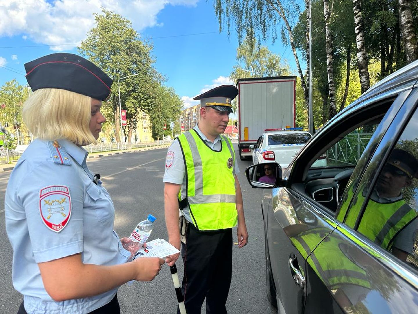 ГИБДД, рейд, перевозка детей, Наро-Фоминск