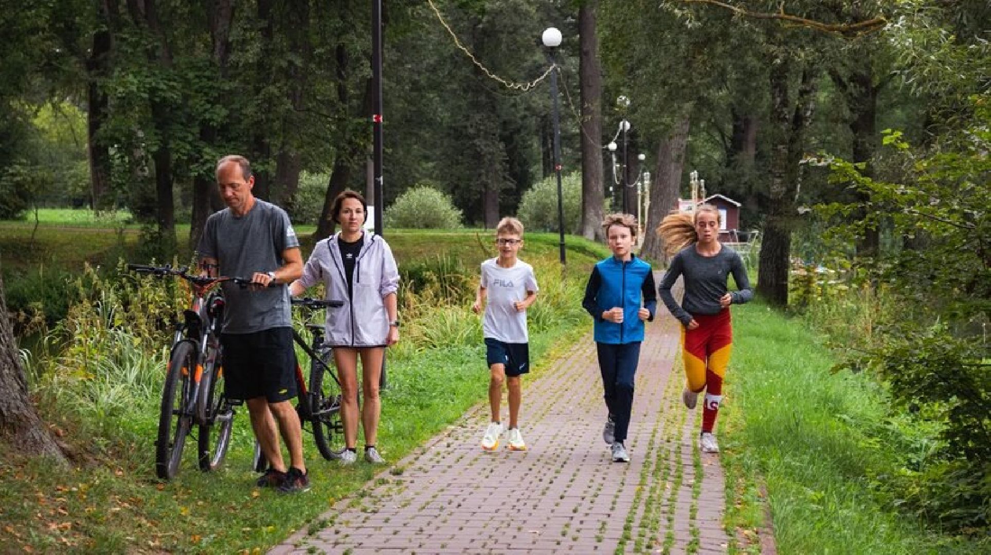 Чехов, спорт, тайский бокс, парк, тренировка