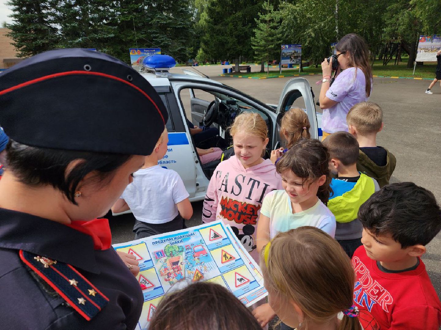 дети, лагерь, безопасность, спорт, ГИБДД, Лосино-Петровский