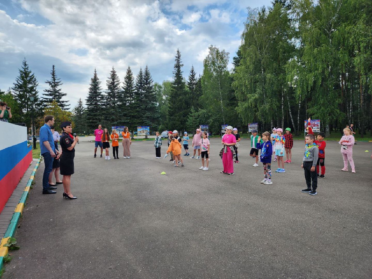 дети, лагерь, безопасность, спорт, ГИБДД, Лосино-Петровский