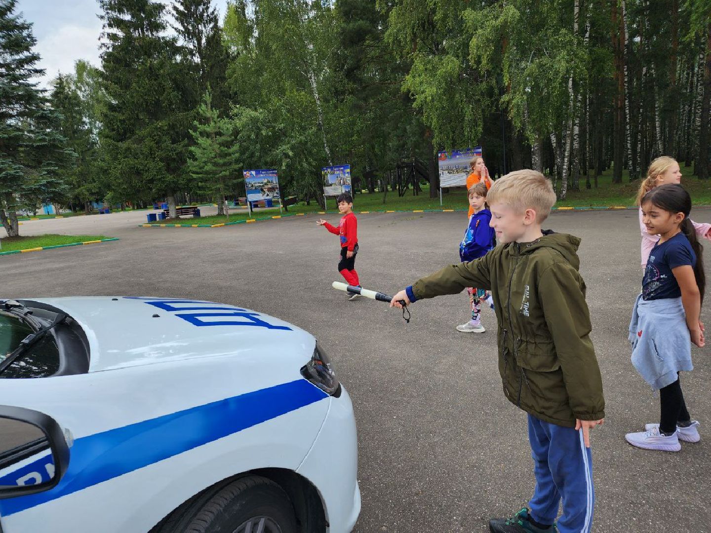 дети, лагерь, безопасность, спорт, ГИБДД, Лосино-Петровский