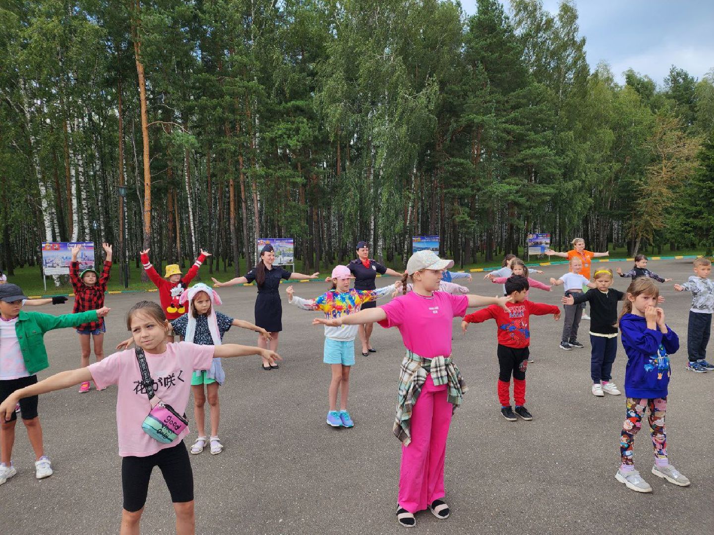 дети, лагерь, безопасность, спорт, ГИБДД, Лосино-Петровский