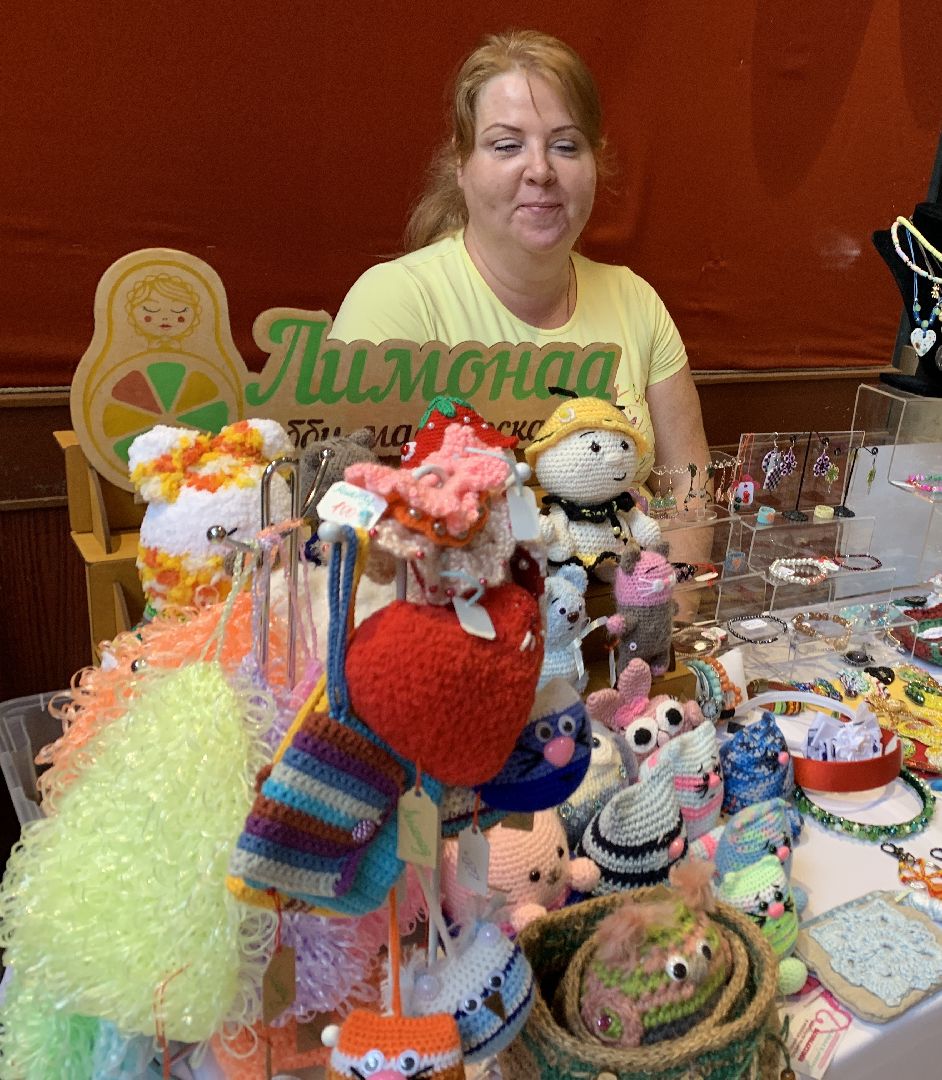 Балашиха, Подмосковье, фестиваль Энтузиасты, выставка-ярмарка, техника грунтованный текстиль