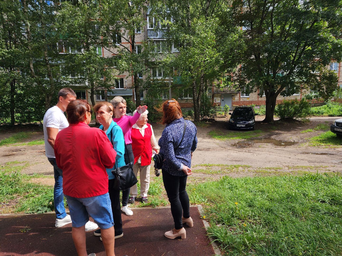 Красноармейск, Пушкинский, благоустройство дворов, обращения жителей