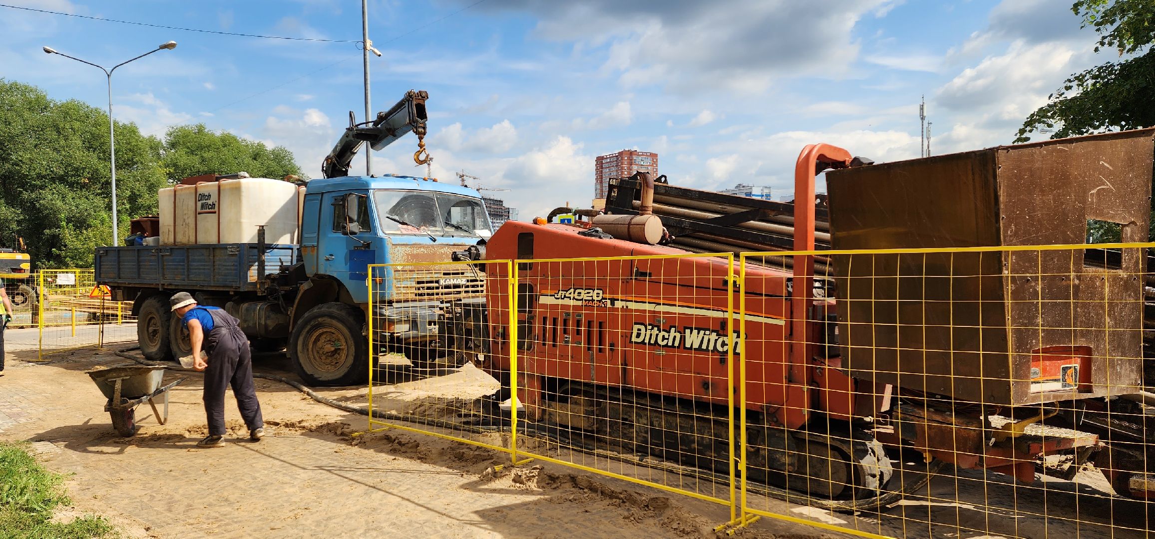 авария, повреждение водопровода, Котельники