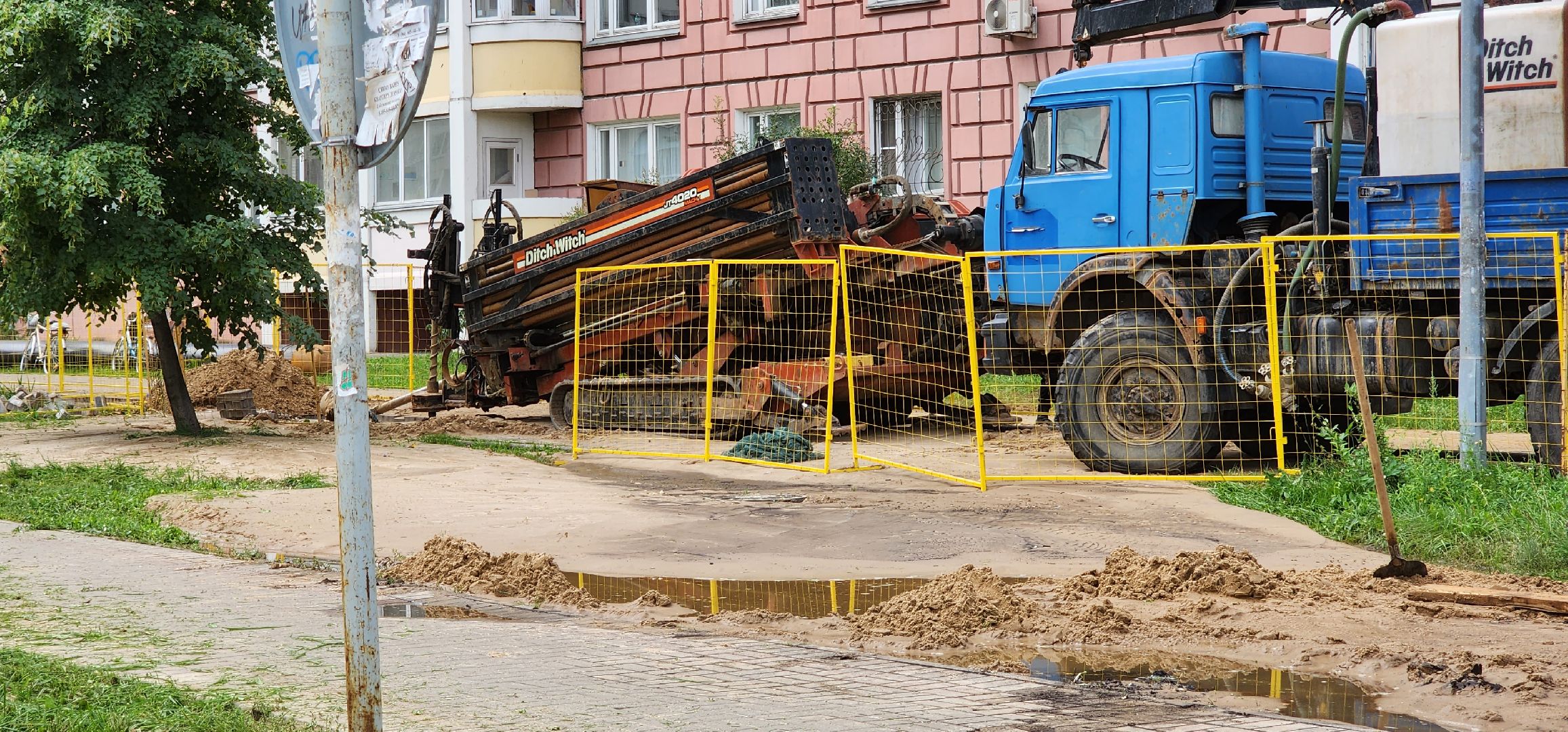 авария, повреждение водопровода, Котельники