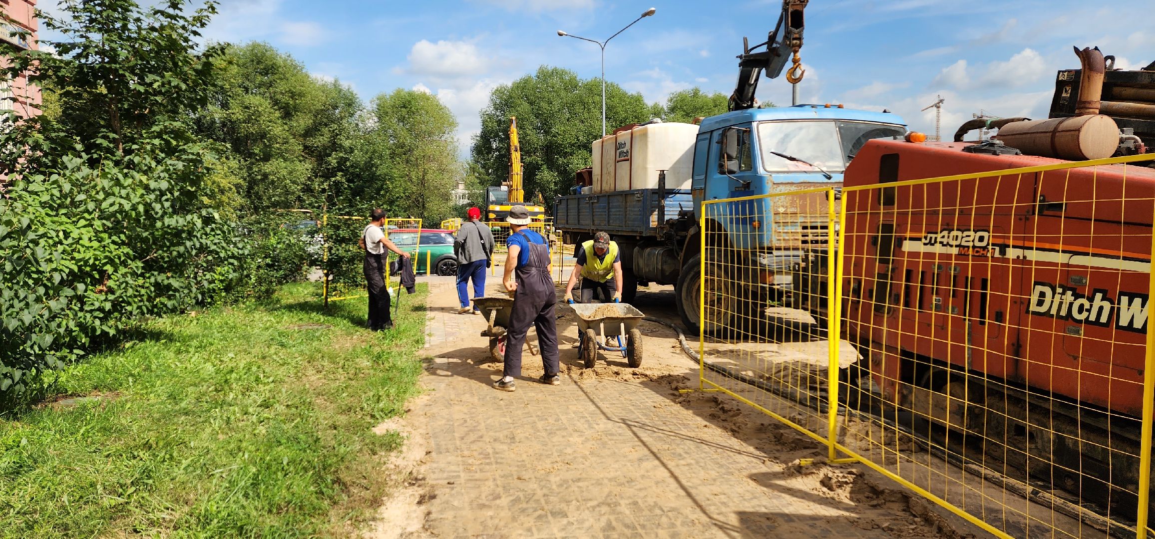 авария, повреждение водопровода, Котельники