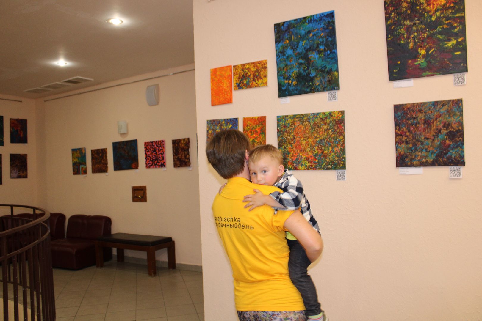 Выставка, художники россии, красногорск, картины,абстракционизм,интерьерная картина