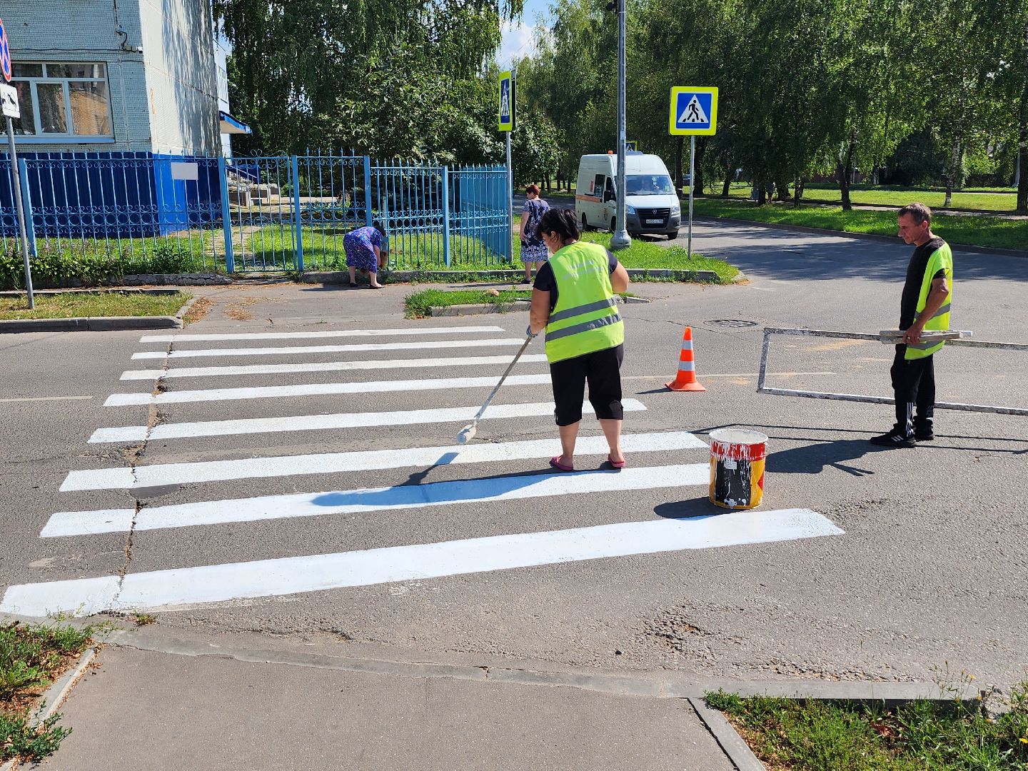 зебра, дороги, пешеходные переходы, дорожная разметка, серпухов, добродел,