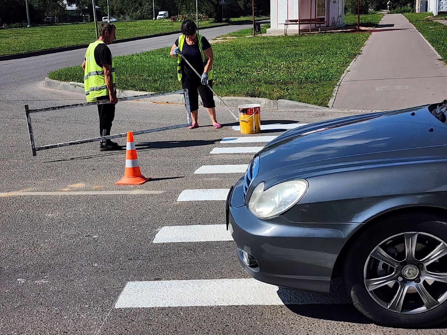 зебра, дороги, пешеходные переходы, дорожная разметка, серпухов, добродел,