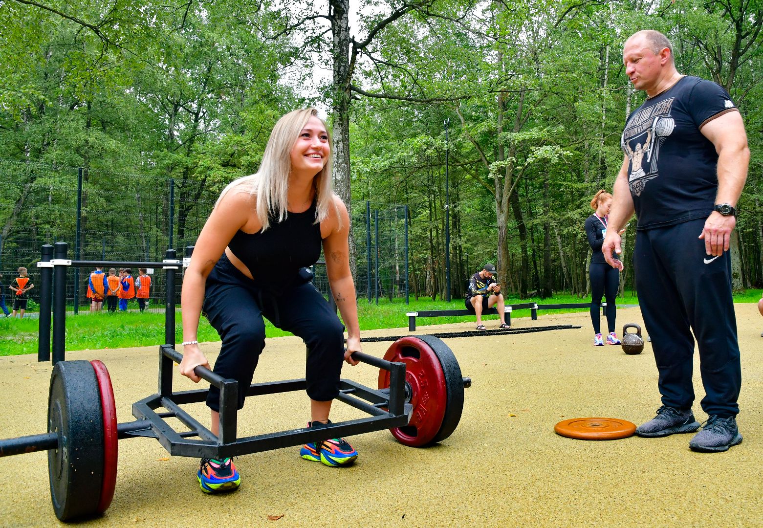 Ступино, день физкультурника, тяжелая атлетика