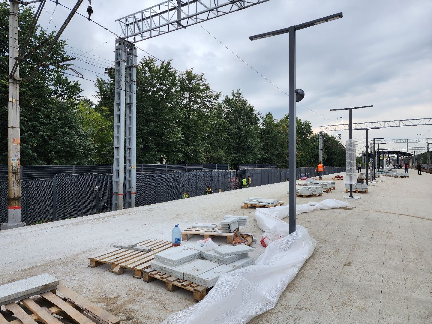 Раменское, транспорт, подготовка к запуску мцд-3, капитальный ремонт платформы Ильинская