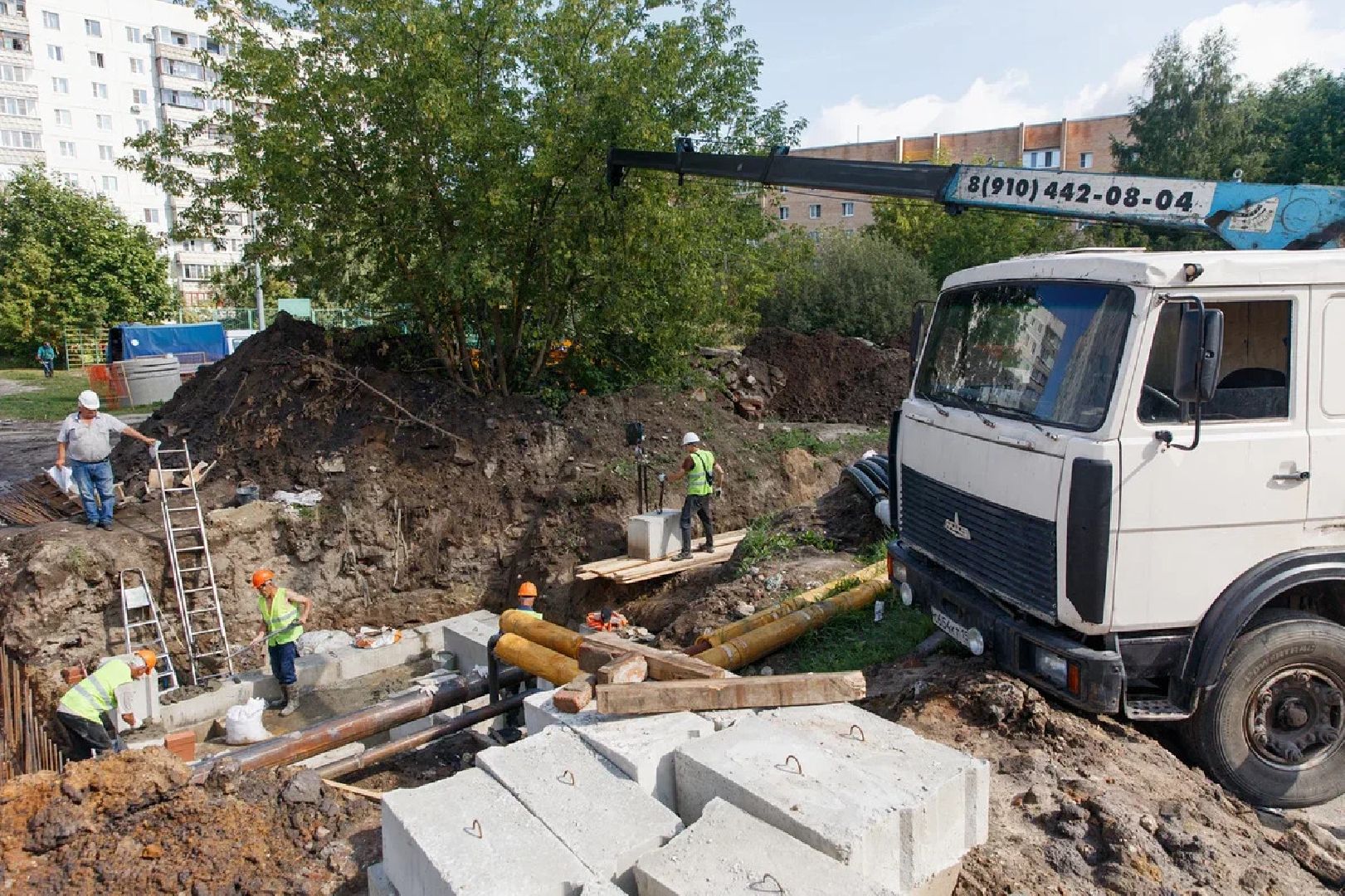 ЖКХ, ремонт, сети, замена труб, теплоснабжение, Орехово-Зуево