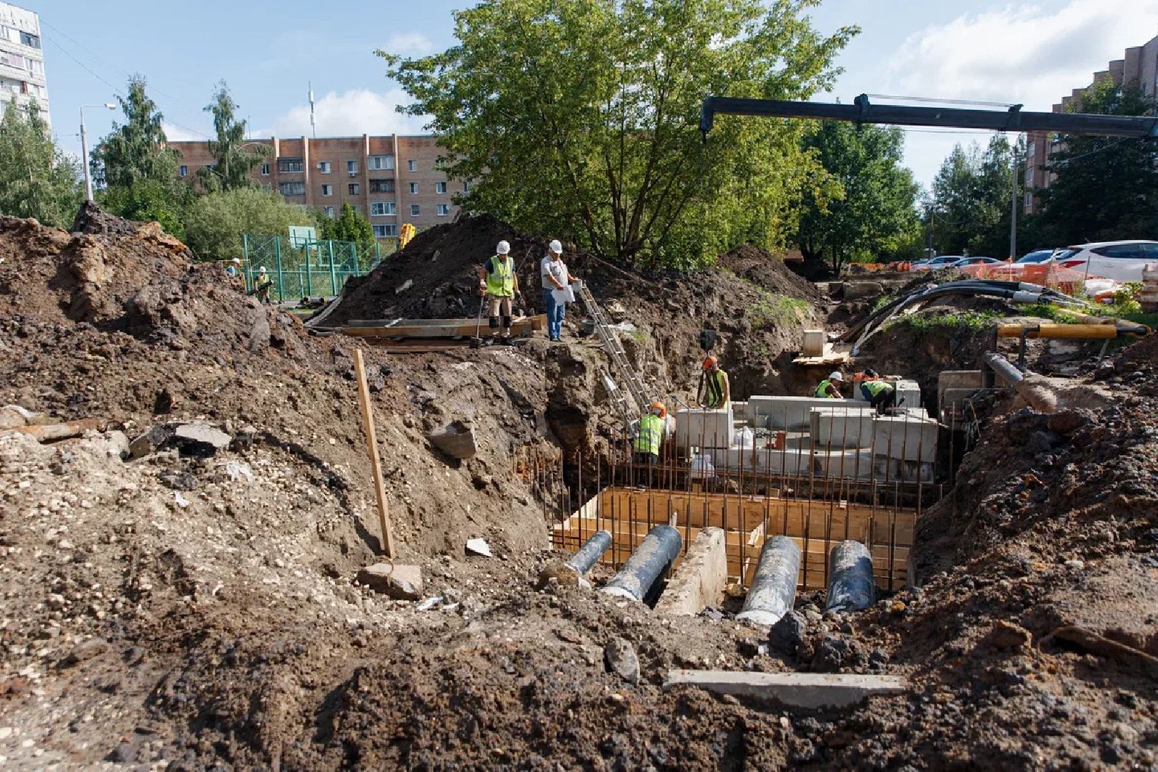 ЖКХ, ремонт, сети, замена труб, теплоснабжение, Орехово-Зуево