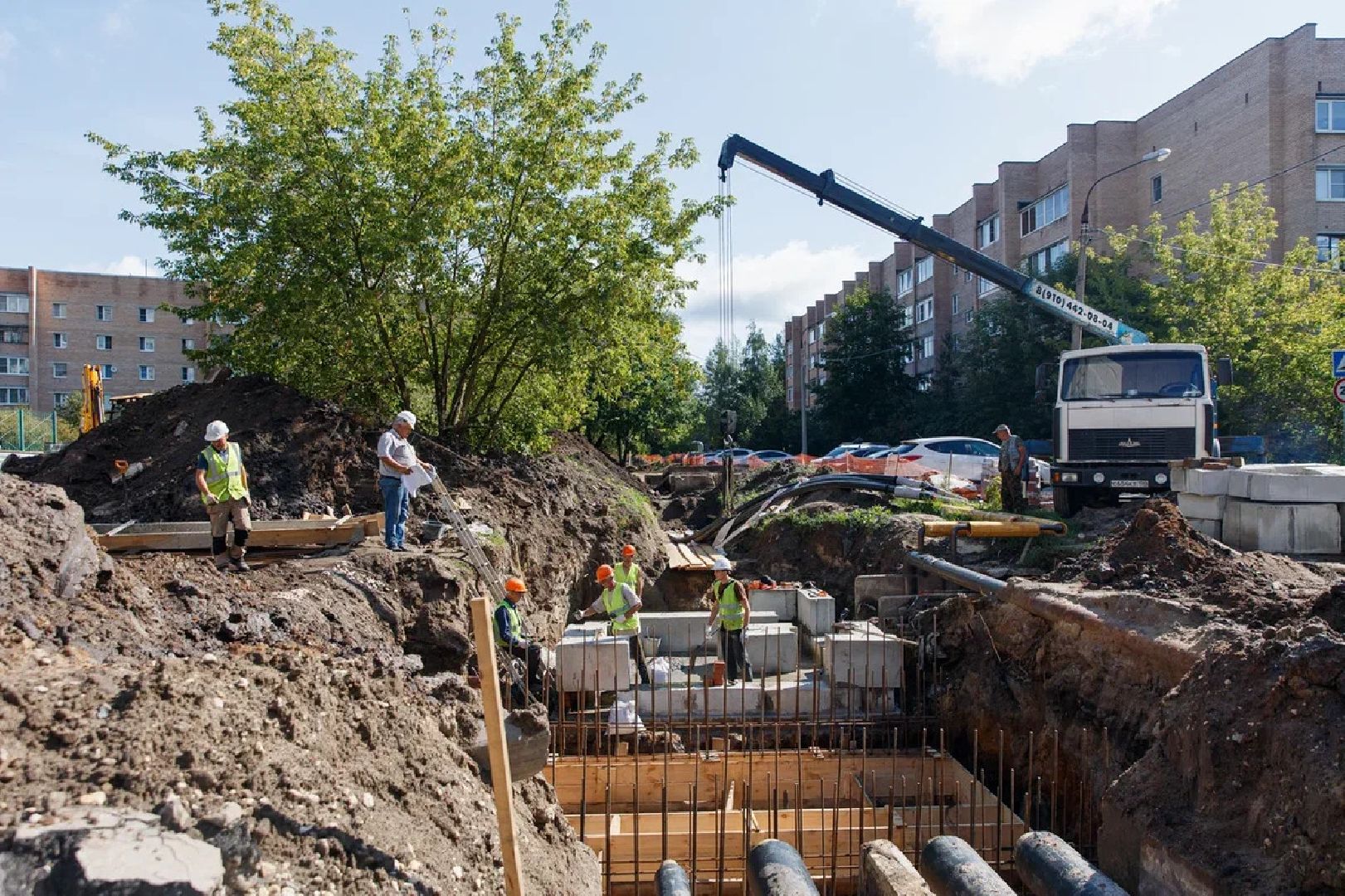 ЖКХ, ремонт, сети, замена труб, теплоснабжение, Орехово-Зуево