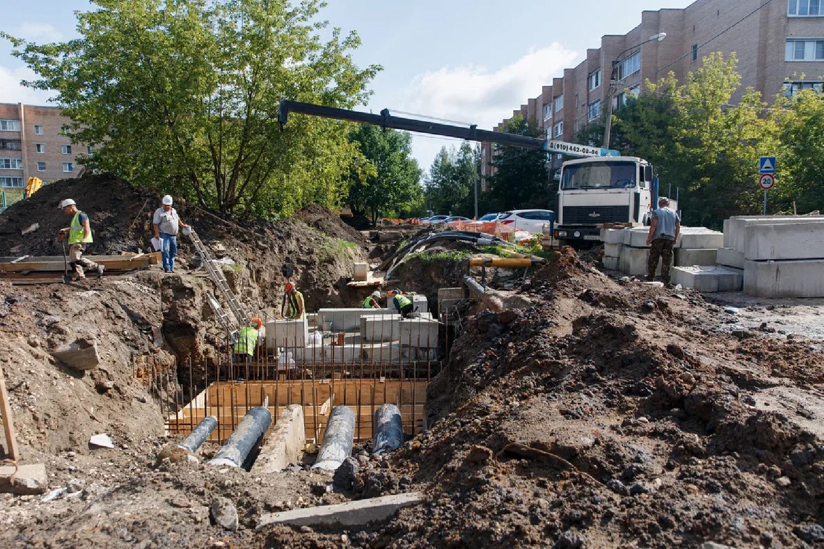 ЖКХ, ремонт, сети, замена труб, теплоснабжение, Орехово-Зуево