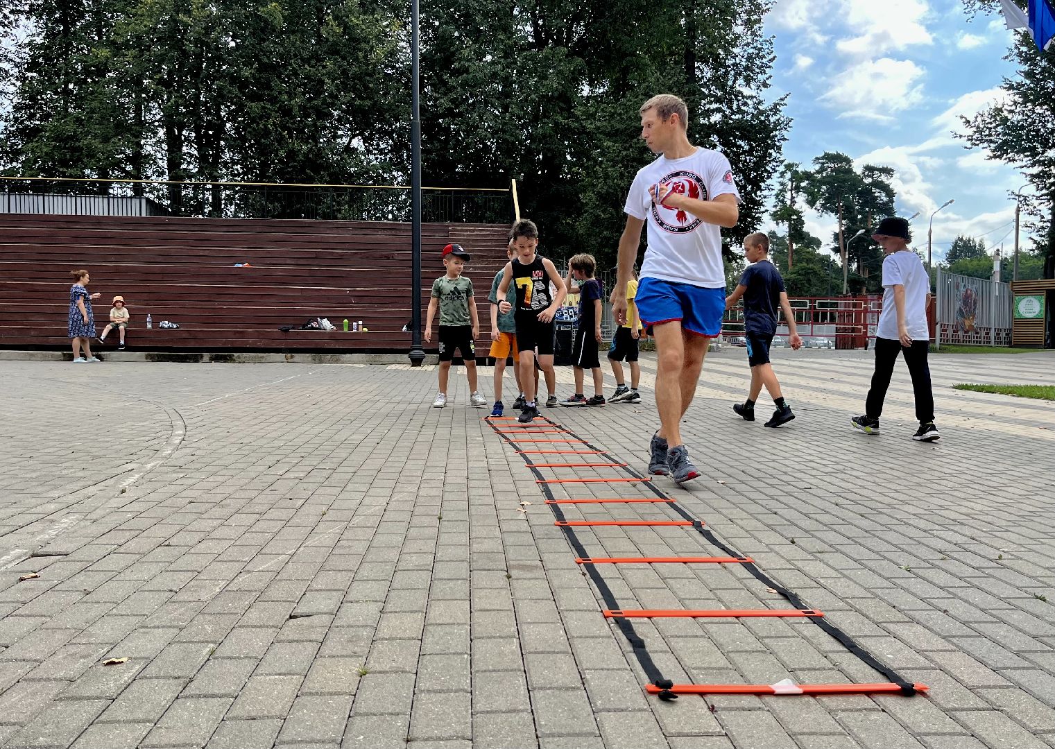 наро-фоминск, центральный парк, спорт Подмосковья, кудо, открытая тренировка, лето в Подмосковье
